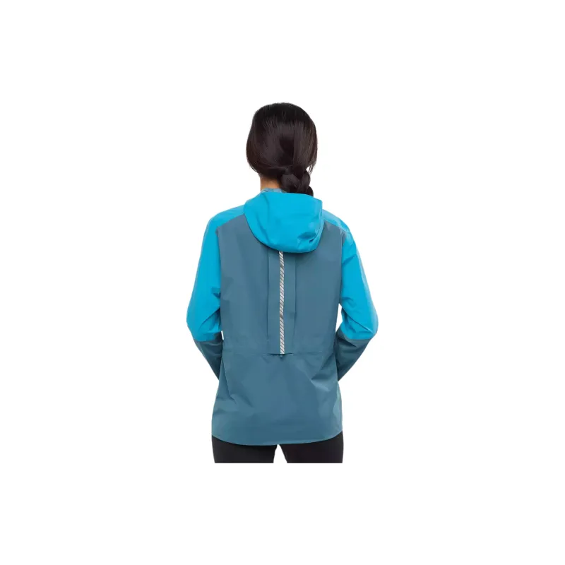 SALOMON BONATTI TRAIL Jackets Women's Peacock Blue-2