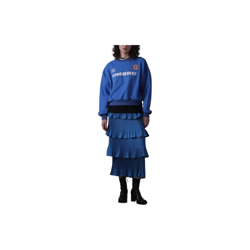 Umbro x ROSE BUD Sweatshirt Women's Blue-2
