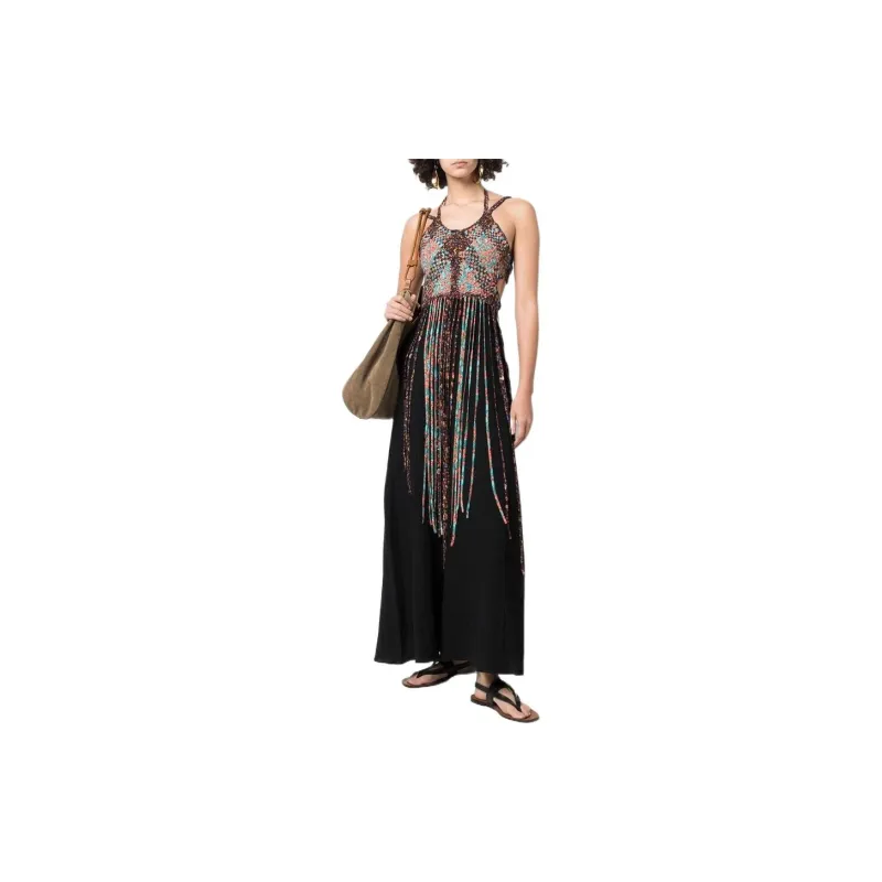 Chloe SS22 Sleeveless Dress Women's Brown-1