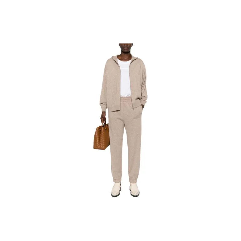 Brunello Cucinelli Tapered Knitted Trousers-2
