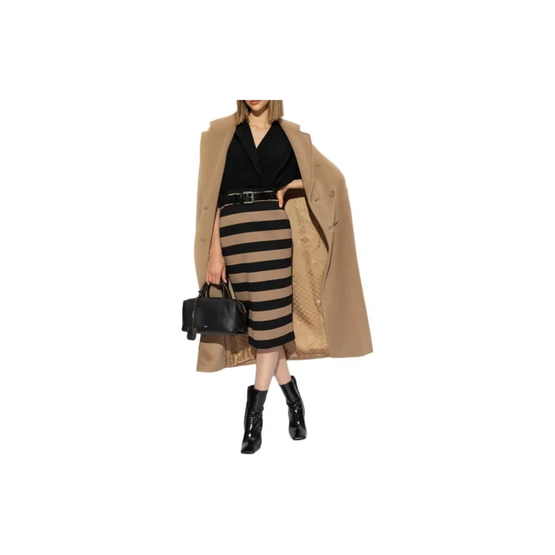 MaxMara Madame Belted Long Coat-3