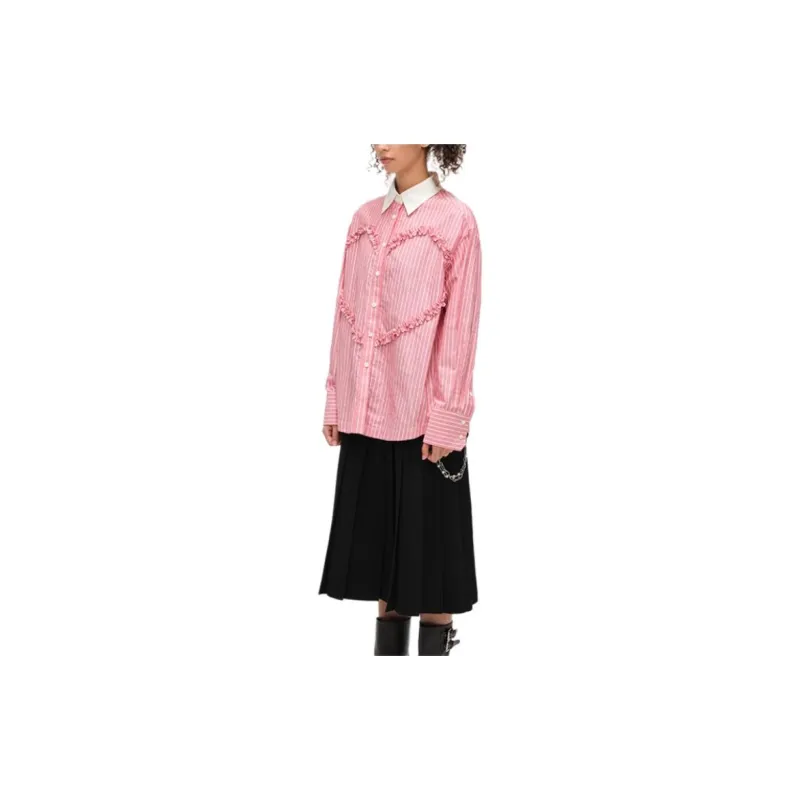 Alexia Sandra Shirt Women's Red White-3