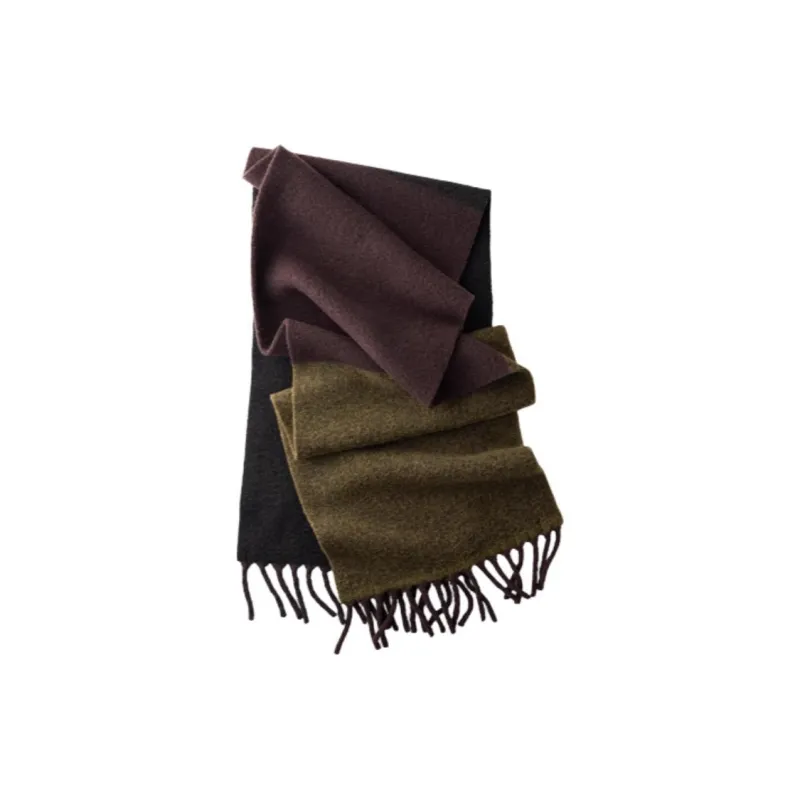 UNIQLO Acrylic Knit Scarves Unisex Multicolor-3