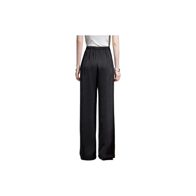 Hang Yi Court SS24 Casual Pants Women's Black-1