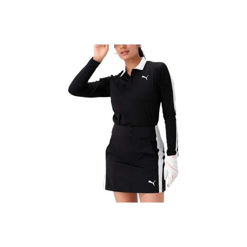 PUMA DRYCELL Polo Shirt Women's Black-2