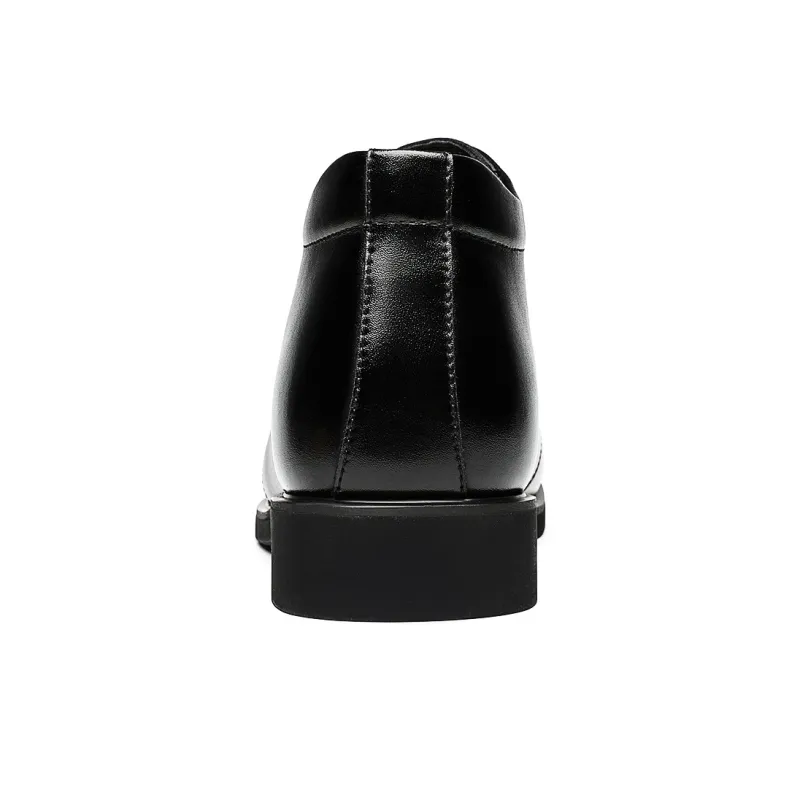 CHINT Dress Shoes Men Mid Top Black-2