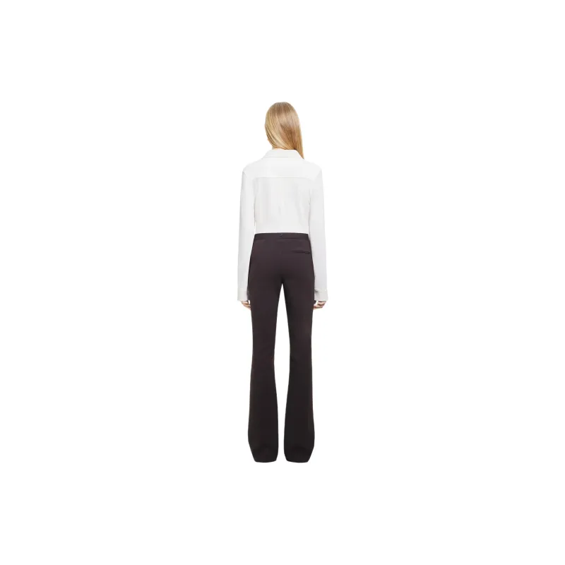 COURREGES Oblique Tailored Flared Pants-2