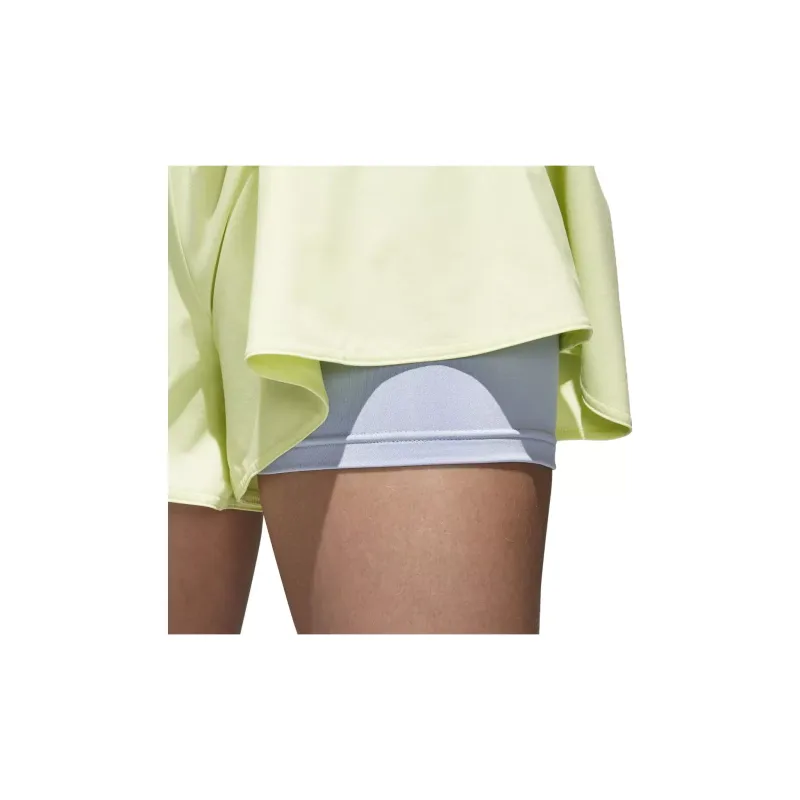 Adidas Casual Shorts Women's Neon Yellow-5