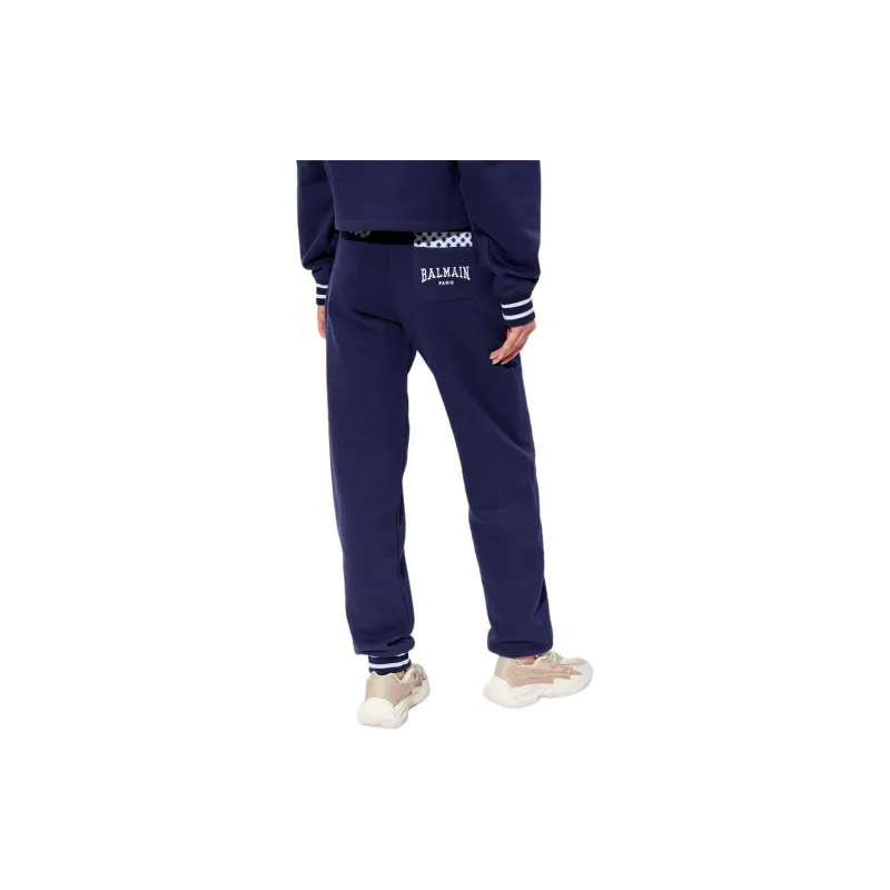 BALMAIN Logo Detailed Drawstring Sweatpants-3