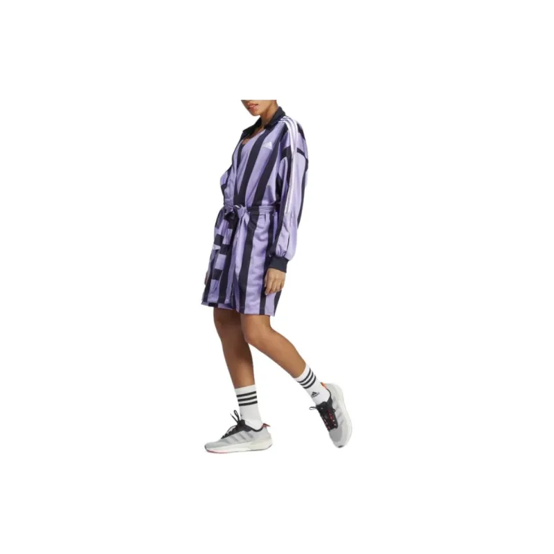 Adidas Long Sleeved Dress Women's Purple-1