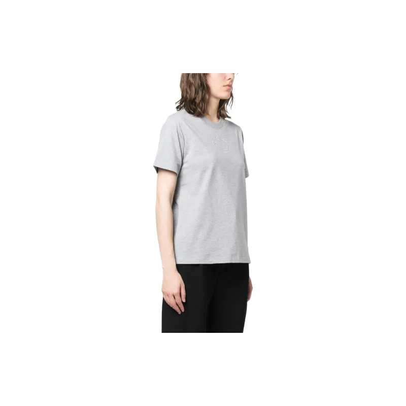 Burberry T Shirts Women's Gray-3