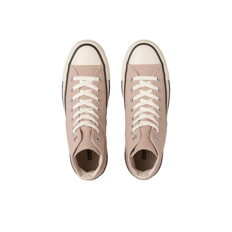 Converse ALL STAR CHUCK Durable Breathable High Top Canvas Shoes Unisex Beige-2