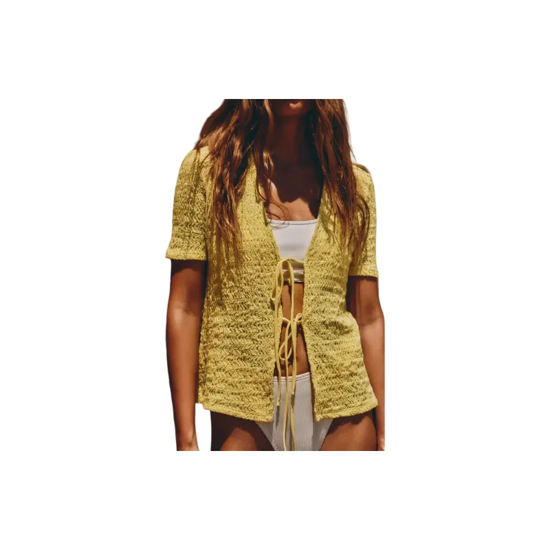 ZARA Knitwear Women's Yellow-2