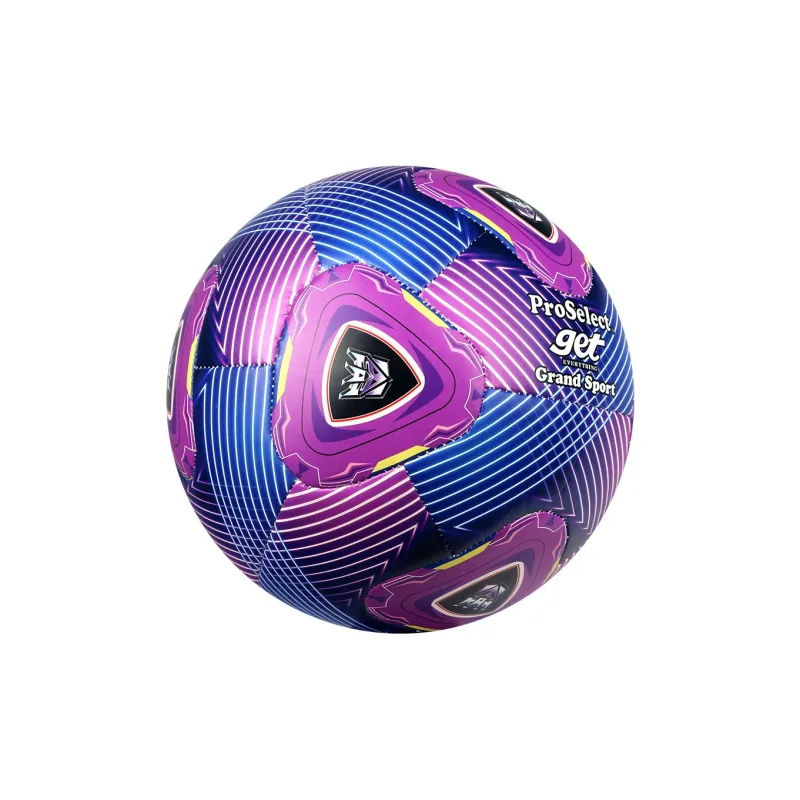 ProSelect x Transformers Size 5 Soccer PU Machine Stitched Soccer Ball Unisex Blue Purple-2