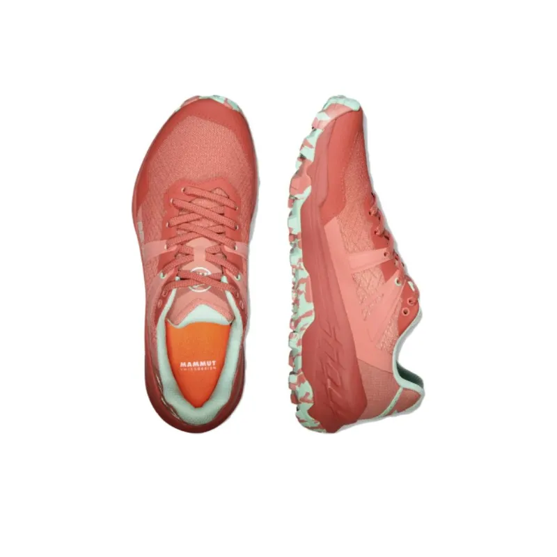 MAMMUT Sertig II Anti Slip Wear Resistant Low Top Hiking Shoes Women's Orange-3
