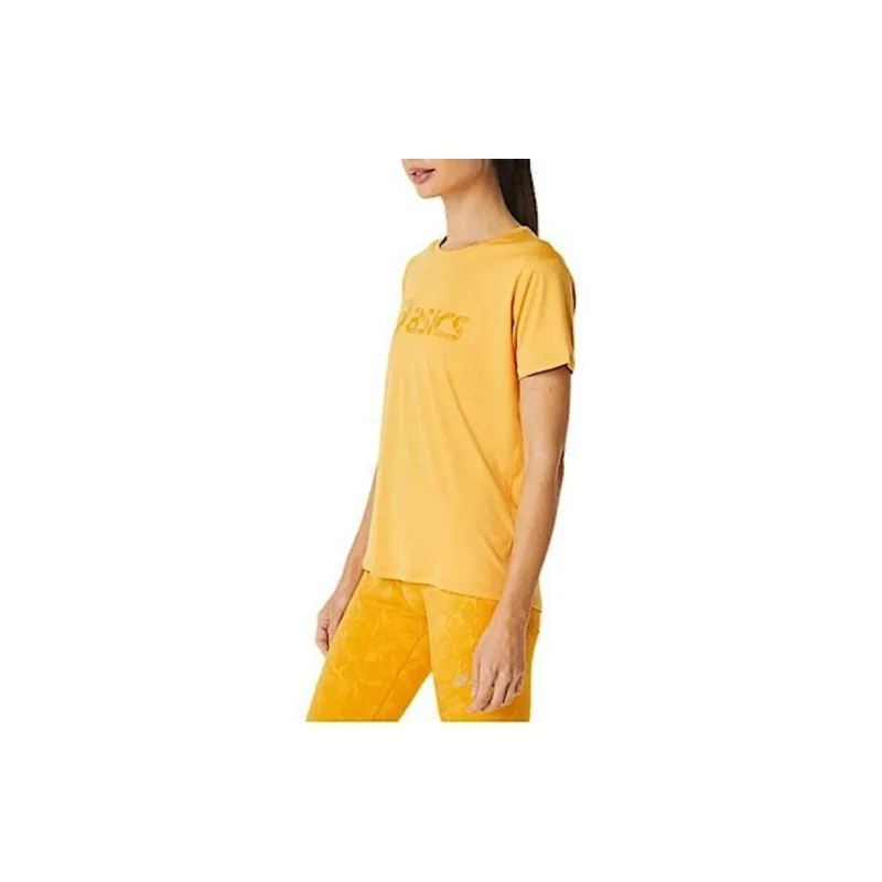 Asics T-Shirts Women's Yellow-2