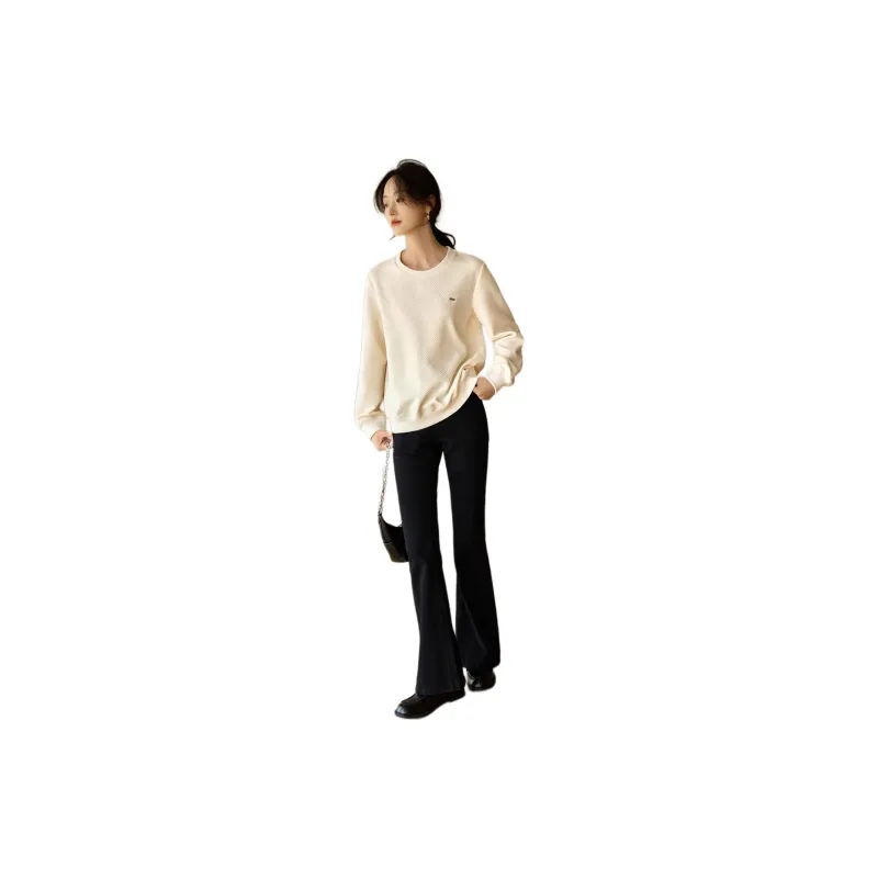Mo Han Yi Mei FW24 Sweatshirt Women's Ecru-1