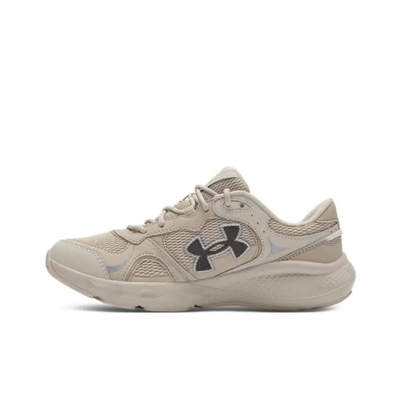 Under Armour Anti-Slip Wear-Resistant Low-Top Casual Shoes Women's Beige Brown-2