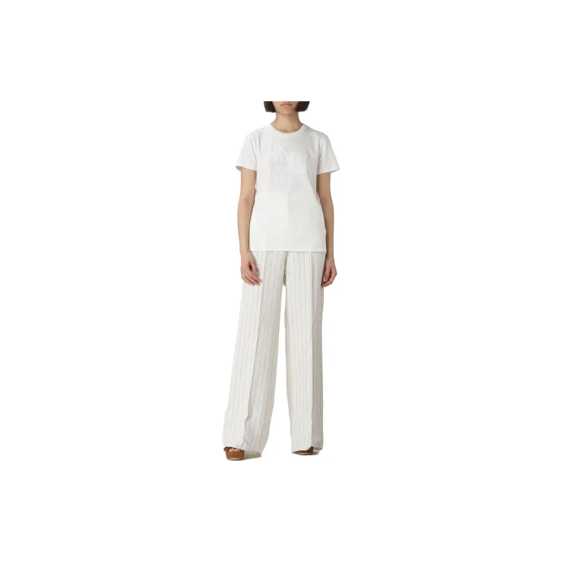 MaxMara Crewneck Short-Sleeved T-Shirt-1