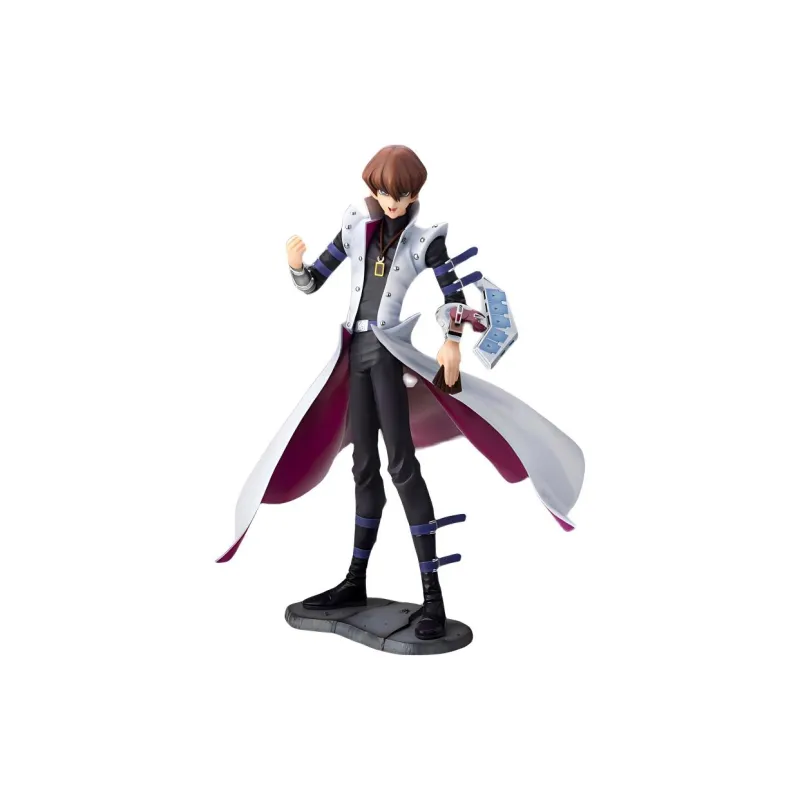 CRAFTSMANSHIP KOTOBUKIYA Artfx J Yu Gi Oh! Duel With Destiny Seto Kaiba Statue Figure White-2