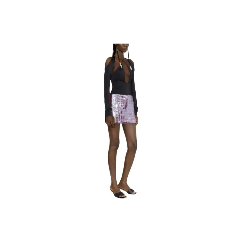 The Attico Zane Detachable Sleeved Top-3