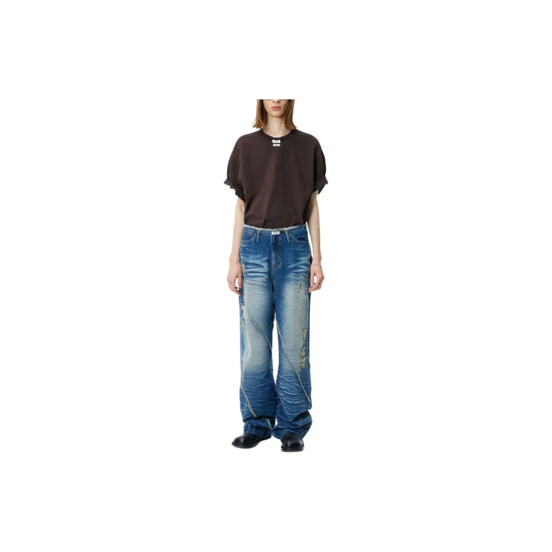 ADER ERROR Langle T shirt T Shirt Women's Umber-2