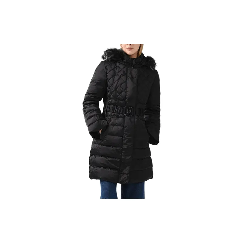 GUESS Jackets & Coats Women's Black-1