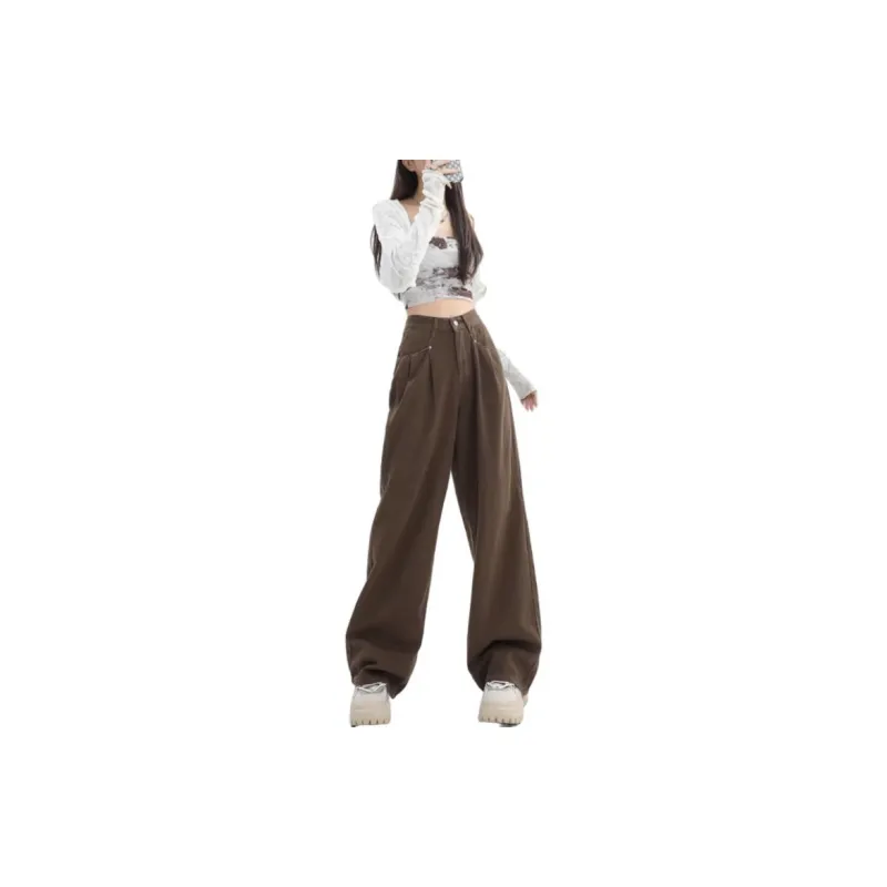 FOREVER 21 FW23 Jeans Women's Khaki-2