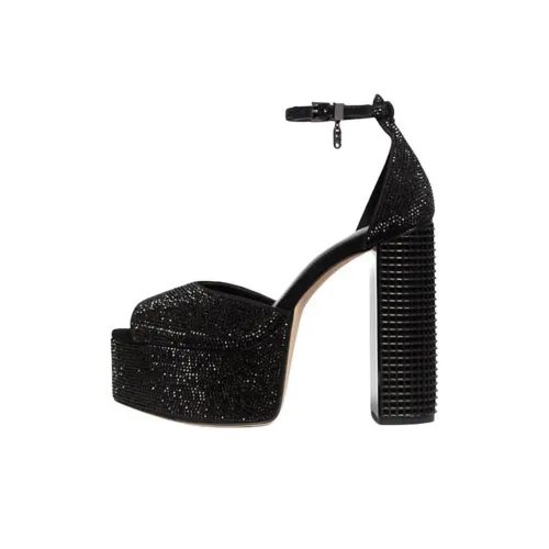 MICHAEL KORS Maxine Strap Sandals 13.3cm Women's Black