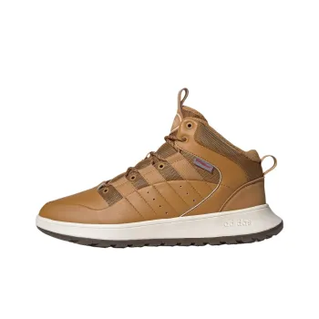 Adidas Anti Slip Wear Resistant High Top Vintage Basketball Shoes Unisex Brown