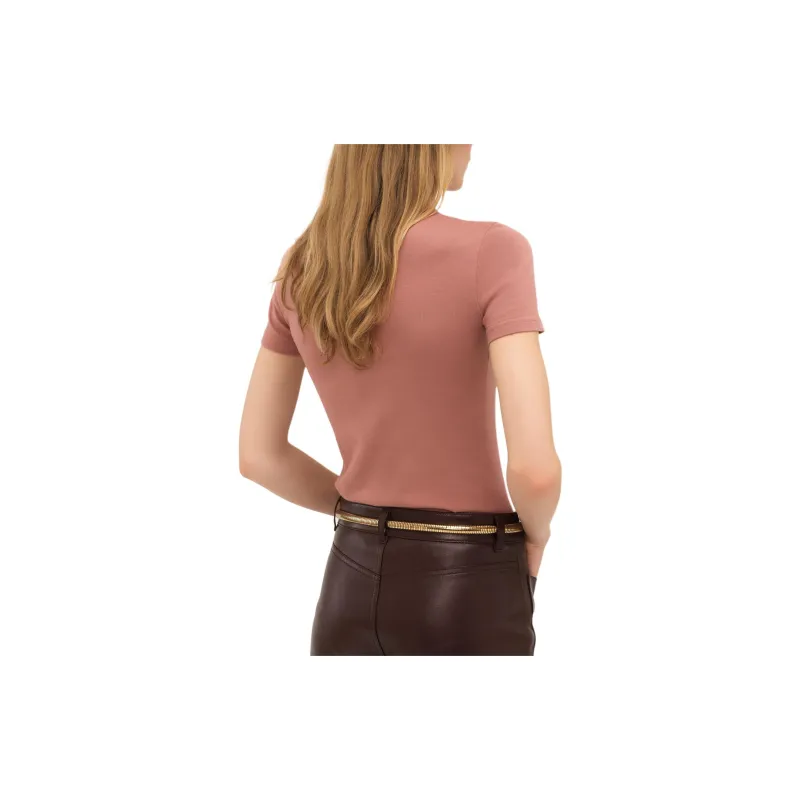 Chloé Logo Detailed Crewneck T Shirt-1