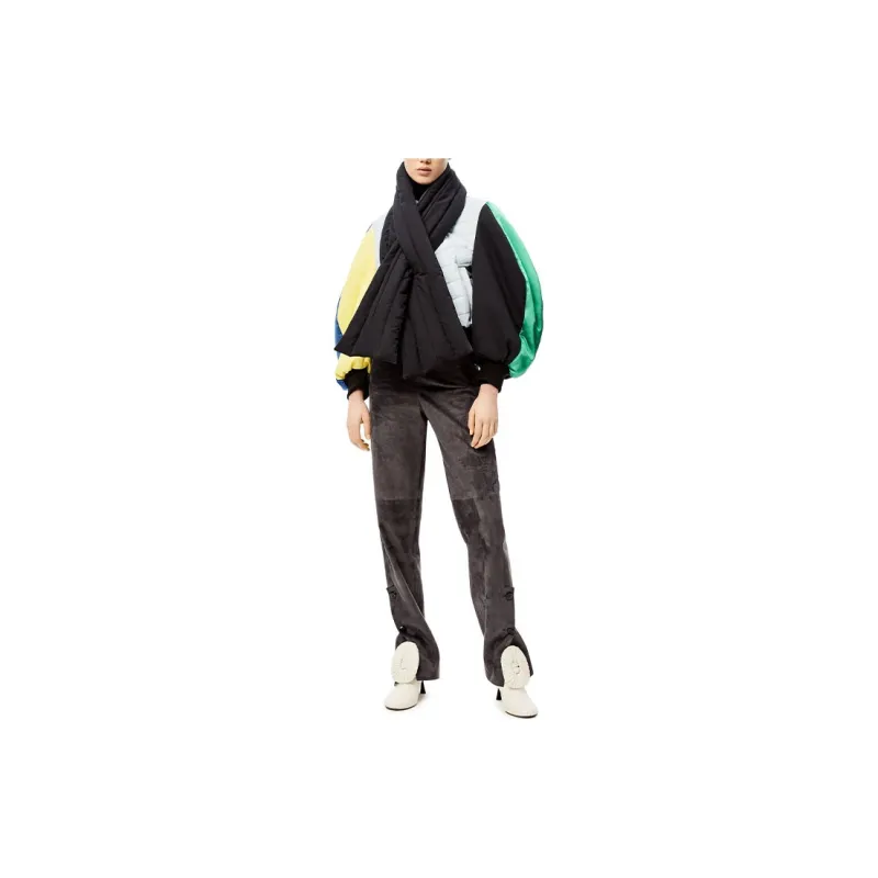 LOEWE Circular Sleeve Bomber Jacket 'Multicolor'-1