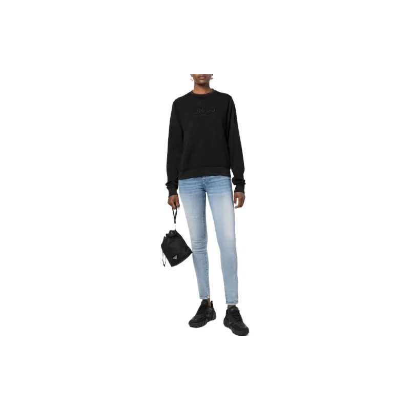 DIESEL 2017 Slandy Logo Patch Skinny Jeans-1