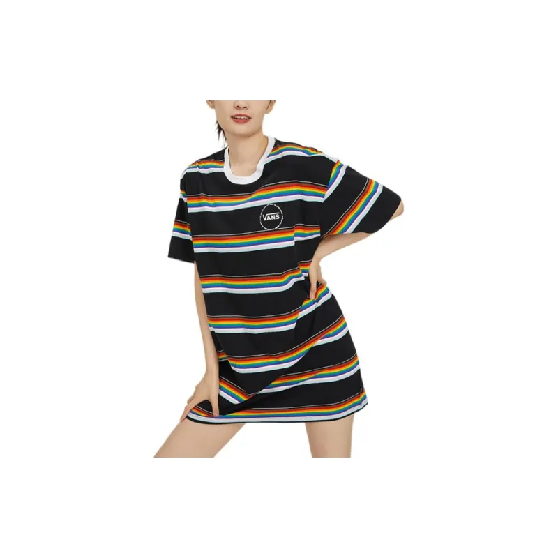 Vans Short Sleeved Dresses Women's Black-3