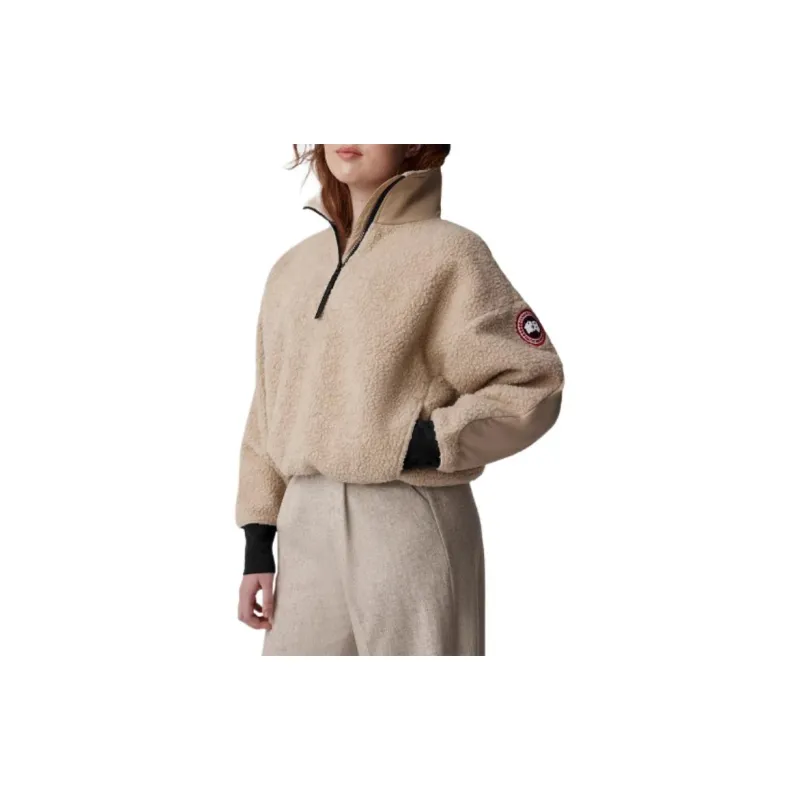 Canada Goose Simcoe Series FW24 Sweater Women's Light Yellow Umber-1