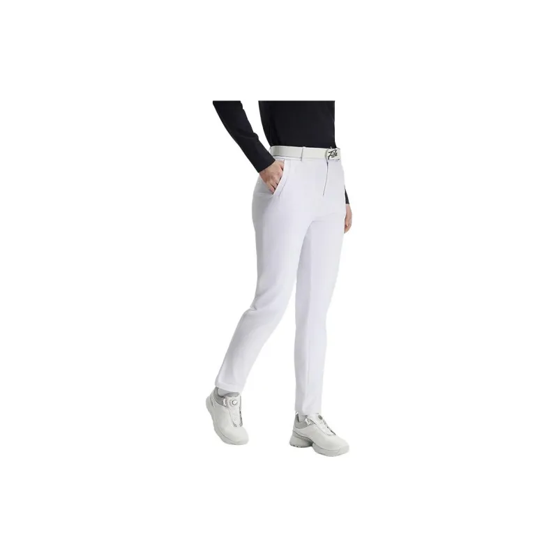 FILA Golf Series Casual Pants Women's Jade White-4