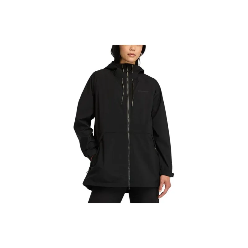 Timberland Hiking Waterproof And Windproof Windbreaker Jacket Women's Black-2