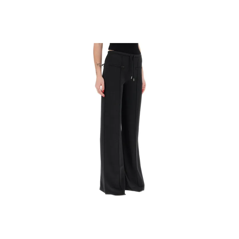 Courrèges Tracksuit Interlock Baggy Pants 'Black'-1