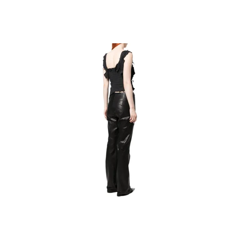 NATASHA ZINKO Tank Tops Women's Black-2