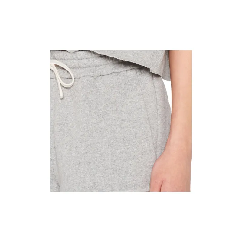 MIU MIU Layered detail Cotton Shorts-4