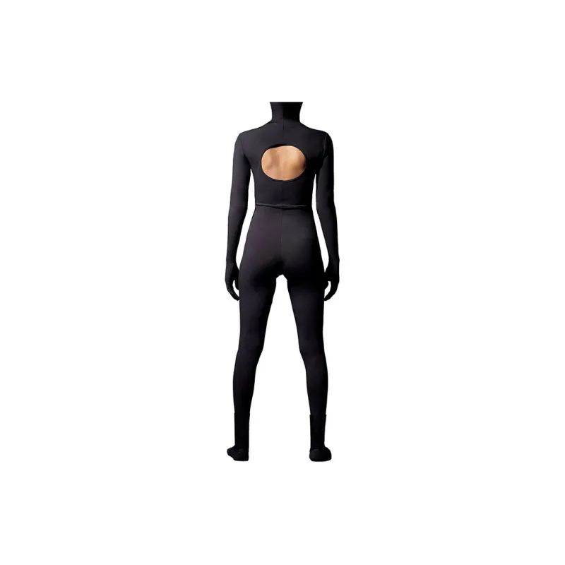 YEEZY Engineered By Balenciaga Long Sleeve Bodysuit 'Black'-3