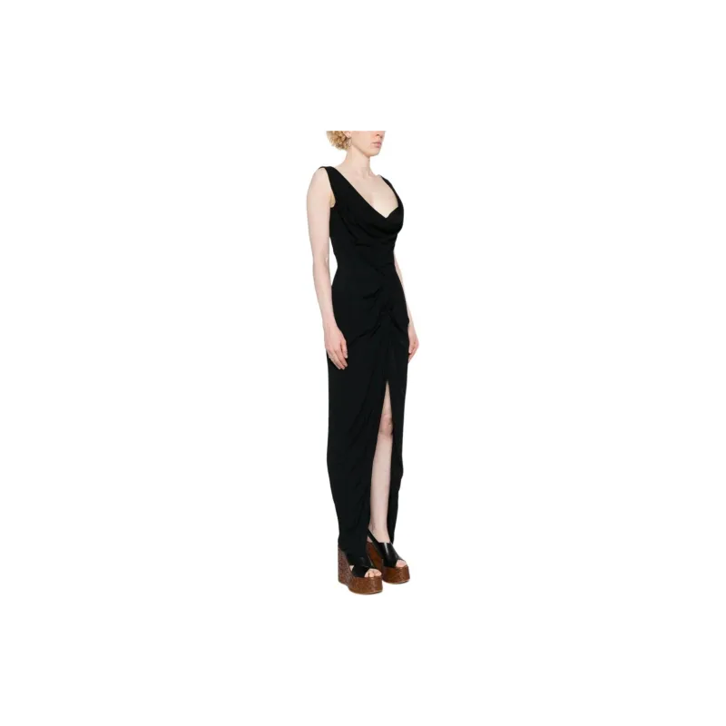 Vivienne Westwood Sleeveless Asymmetric Maxi Dress-3