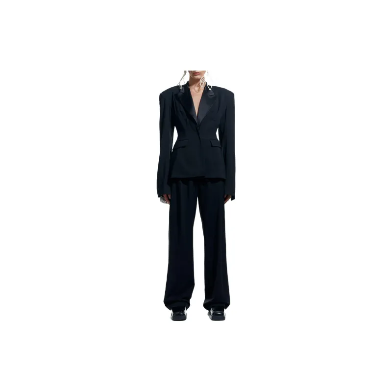 Bimba Y Lola X Palomo Maxi-pleat Trousers-1