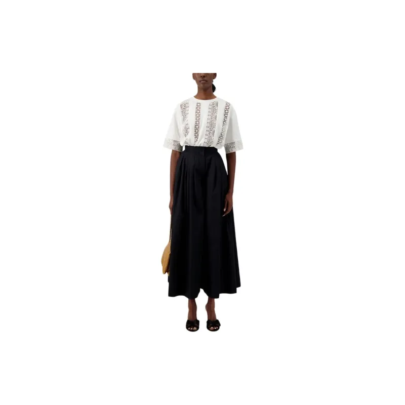 Giambattista Vall High rise Palazzo Trousers-1