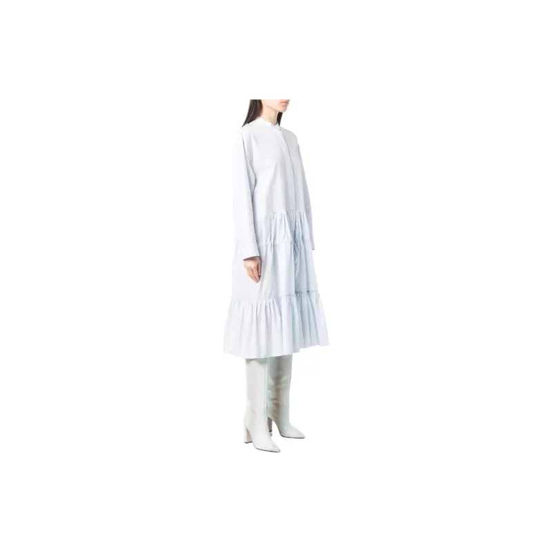 MARNI Chemisier Drawstring Waist Dress-3