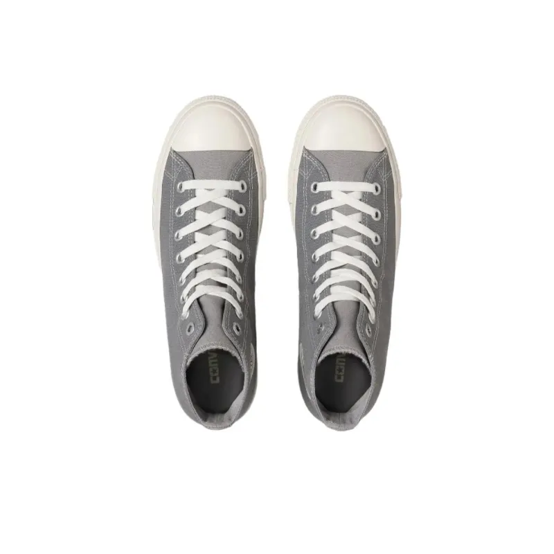 Converse All Star Anti Slip Wear Resistant High Top Canvas Shoes Women's Gray-3