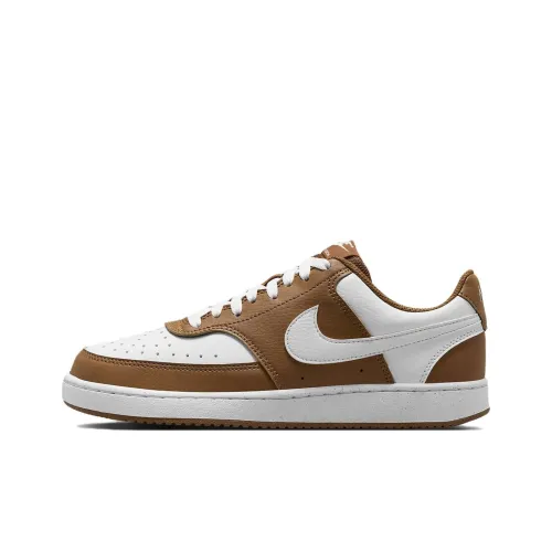 Nike Court Vision Low Skateboard Shoes Women's Low-Top Brown