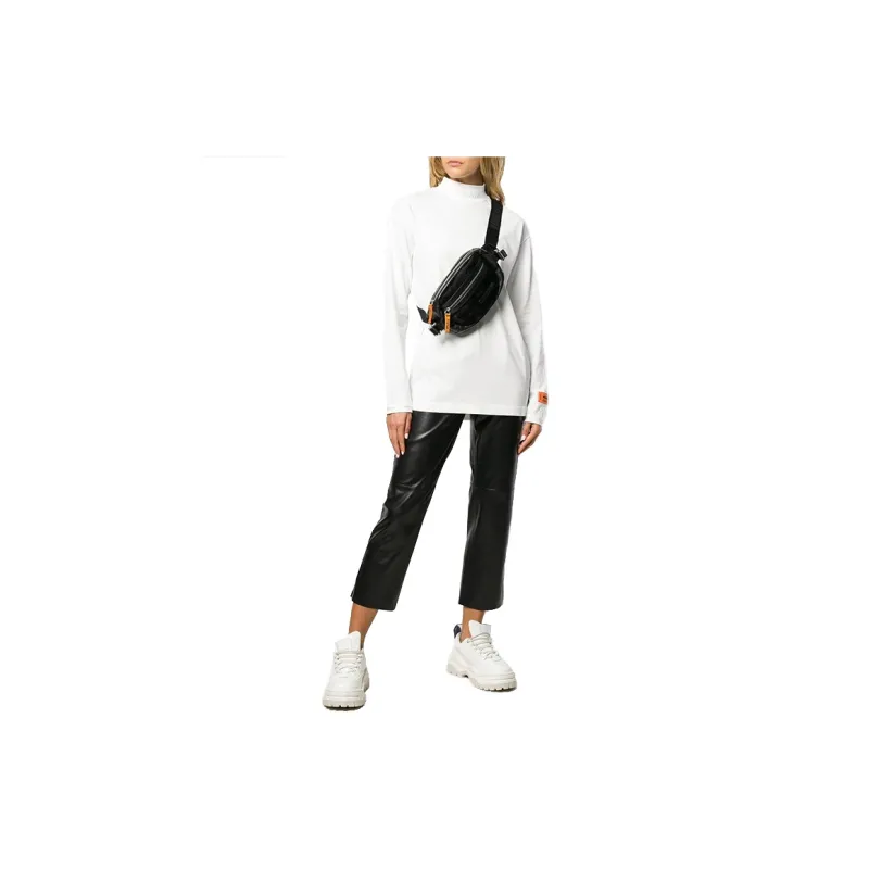 HERON PRESTON Loose Fit Knitwear Women's White-1