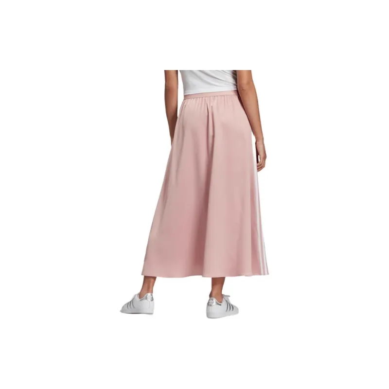 Adidas Originals Casual Long Skirt Women's Pink-4
