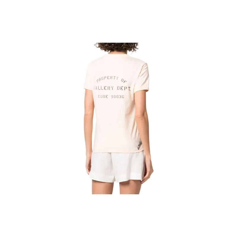Lanvin Gallery Dept. X Lanvin Women's Short Sleeve Embroidered T Shirt 'Multicolor'-3